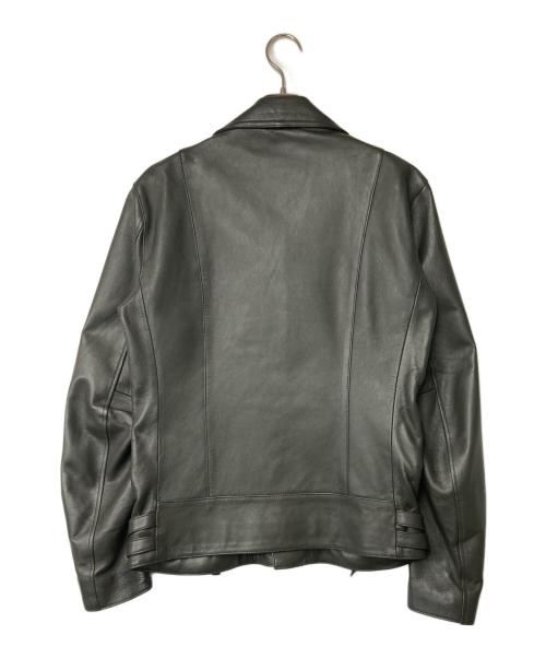 URBAN RESEARCH（アーバンリサーチ）URBAN RESEARCH (アーバンリサーチ) ラムレザーダブルライダースジャケット グレー サイズ:38の古着・服飾アイテム
