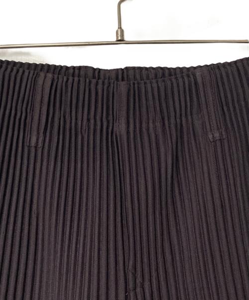 HOMME PLISSE ISSEY MIYAKE（オム プリッセ イッセイ ミヤケ）HOMME PLISSE ISSEY MIYAKE (オム プリッセ イッセイ ミヤケ) RB COLOR PALETTE 2 プリーツパンツ ブラウン サイズ:2の古着・服飾アイテム