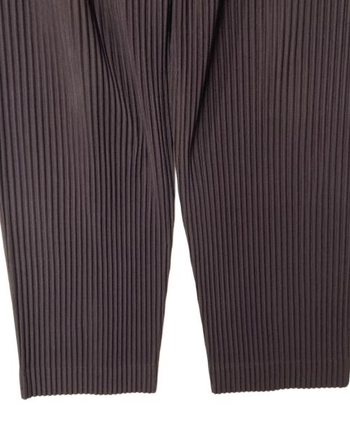 HOMME PLISSE ISSEY MIYAKE（オム プリッセ イッセイ ミヤケ）HOMME PLISSE ISSEY MIYAKE (オム プリッセ イッセイ ミヤケ) RB COLOR PALETTE 2 プリーツパンツ ブラウン サイズ:2の古着・服飾アイテム