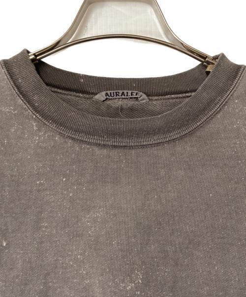 AURALEE（オーラリー）AURALEE (オーラリー) 別注 ORGANIC COTTON COMPACT DYED SWEAT P/O グレー サイズ:4の古着・服飾アイテム