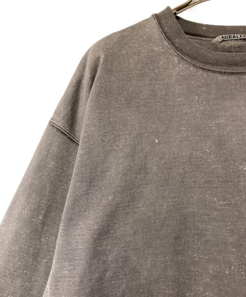 AURALEE（オーラリー）AURALEE (オーラリー) 別注 ORGANIC COTTON COMPACT DYED SWEAT P/O グレー サイズ:4の古着・服飾アイテム