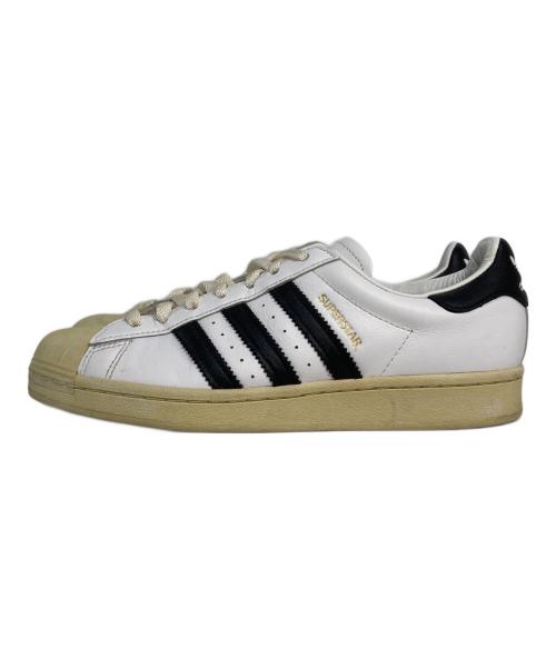 adidas（アディダス）adidas (アディダス) SUPERSTAR LASER FRO CLUB FOOTWEAR WHITE ホワイト×ブラック サイズ:US8/UK7.5/FR41.5/JP260/CHN255の古着・服飾アイテム