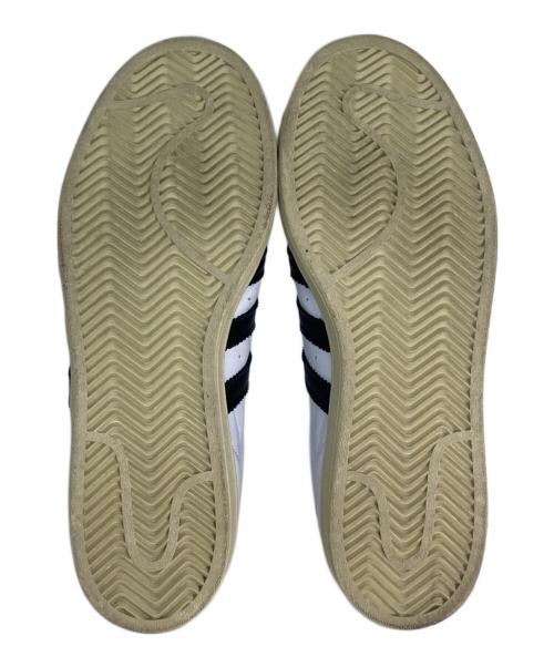 adidas（アディダス）adidas (アディダス) SUPERSTAR LASER FRO CLUB FOOTWEAR WHITE ホワイト×ブラック サイズ:US8/UK7.5/FR41.5/JP260/CHN255の古着・服飾アイテム