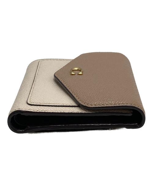 COACH（コーチ）COACH (コーチ) ウィン スモール ウォレット カラーブロック ベージュの古着・服飾アイテム