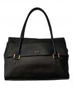 PAUL SMITHポールスミス）の古着「Nハンティング ハンドバッグ」｜ブラック