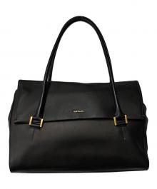 PAUL SMITH（ポールスミス）の古着「Nハンティング ハンドバッグ」｜ブラック