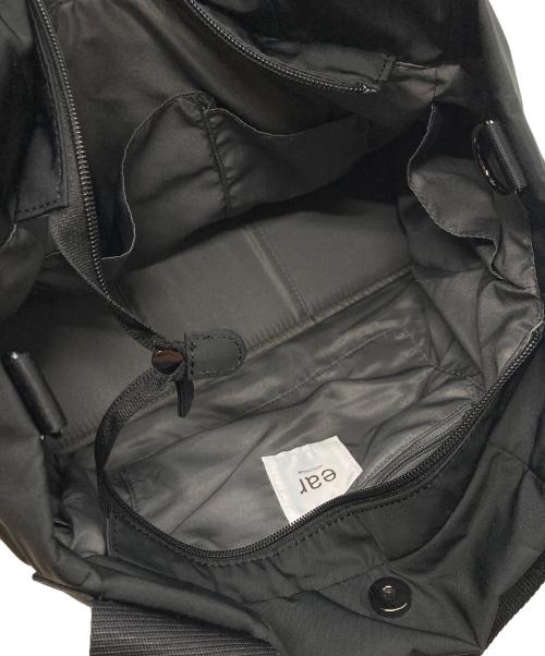 ear PAPILLONNER（イアパピヨネ）ear PAPILLONNER (イアパピヨネ) ショルダー付き樹脂パーツトートバッグ ブラックの古着・服飾アイテム