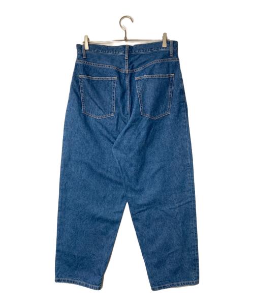BEAMS（ビームス）BEAMS (ビームス) ワイド テーパード デニム インディゴ サイズ:Lの古着・服飾アイテム