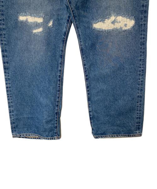 BEAMS（ビームス）BEAMS (ビームス) ダメージ加工デニムパンツ インディゴ サイズ:Ｍの古着・服飾アイテム