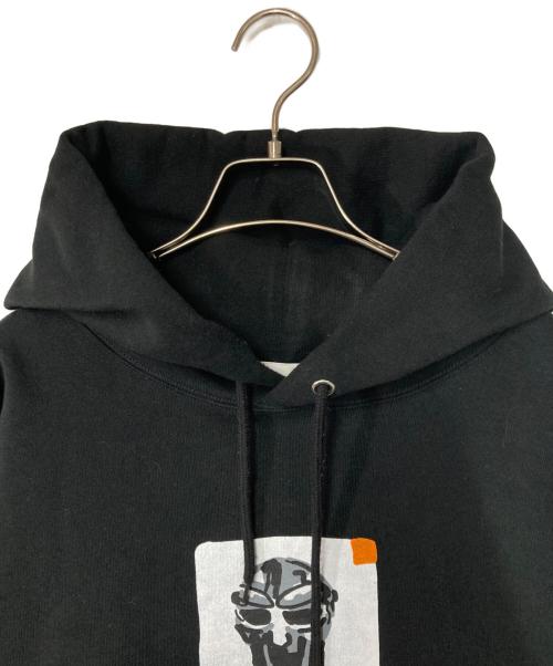 COTTON PAN（コットンパン）COTTON PAN (コットンパン) MF DOOM プルオーバーパーカー ブラック サイズ:2XLの古着・服飾アイテム