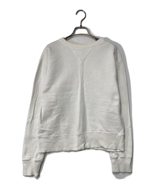 BUTCHER PRODUCTS（ブッチャープロダクツ）BUTCHER PRODUCTS (ブッチャープロダクツ) クルーネックスウェット ホワイト サイズ:Sの古着・服飾アイテム