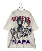 NAPAPIJRI×PDFナパピリ×ピーディーエフ）の古着「Short Sleeve T-Shirt BRIGHT WHITE」｜ホワイト