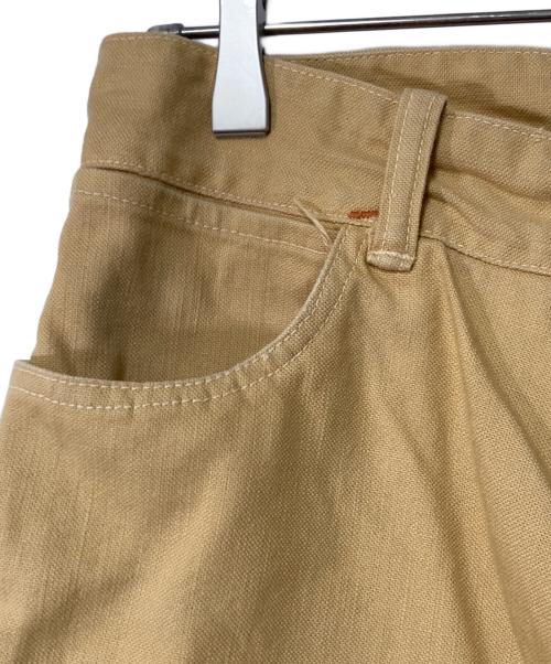 ATLAST & CO（アットラスト）ATLAST & CO (アットラスト) ペインターパンツ キャメル サイズ:W32(実寸参照)の古着・服飾アイテム