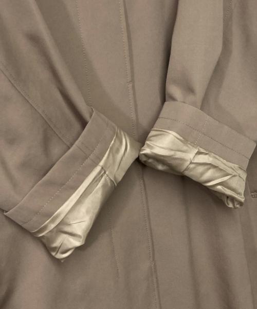 Spick and Span（スピック＆スパン）Spick and Span (スピック＆スパン) ステンカラーウールトレンチ ベージュ サイズ:36の古着・服飾アイテム