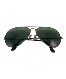 RAY-BAN（レイバン）の古着「サングラス」｜ブラック（レンズカラー:ダークグリーン）