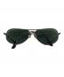 RAY-BAN (レイバン) サングラス ブラック（レンズカラー:ダークグリーン）：5000円