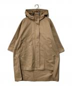 DRESSTERIORドレステリア）の古着「Aラインフーデットブルゾン」｜ベージュ