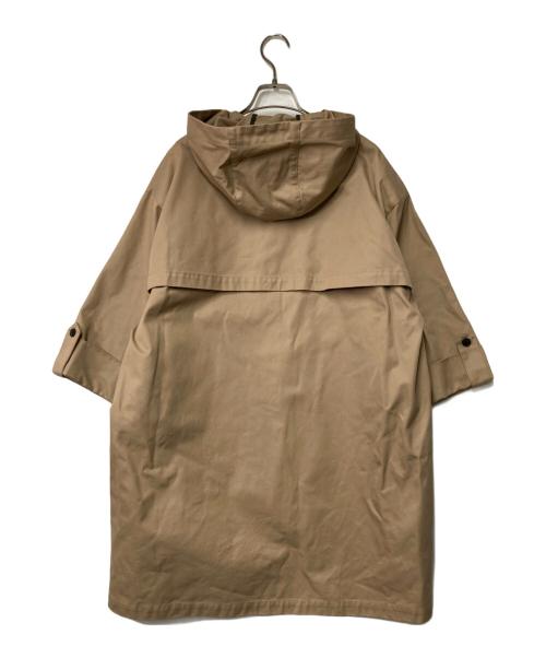 DRESSTERIOR（ドレステリア）DRESSTERIOR (ドレステリア) Aラインフーデットブルゾン ベージュ サイズ:38の古着・服飾アイテム