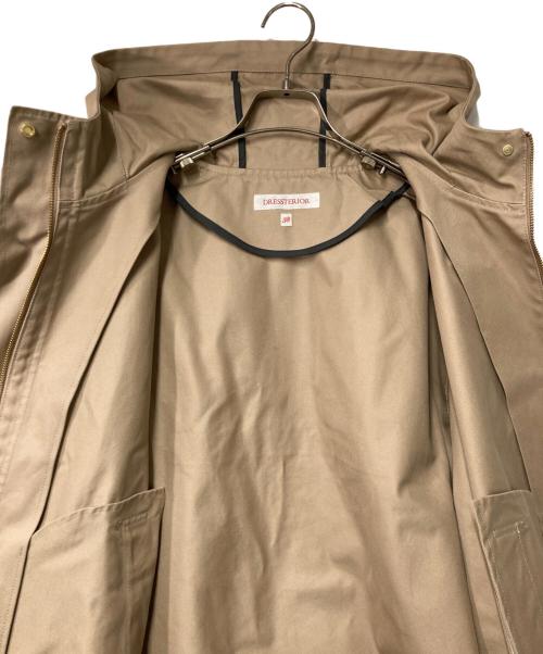 DRESSTERIOR（ドレステリア）DRESSTERIOR (ドレステリア) Aラインフーデットブルゾン ベージュ サイズ:38の古着・服飾アイテム