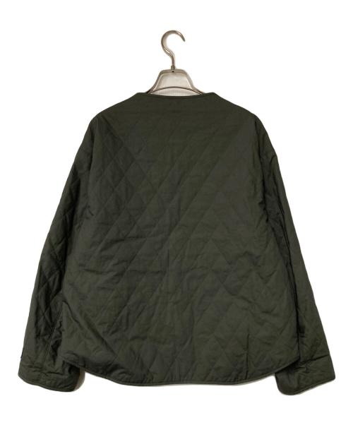 ORCIVAL（オーシバル）ORCIVAL (オーシバル) タイプライター ダイヤキルト カラーレスジャケット グレー サイズ:2の古着・服飾アイテム