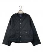 ORCIVALオーシバル）の古着「INSULATION QUILT SHORT BLOUSON」｜ネイビー