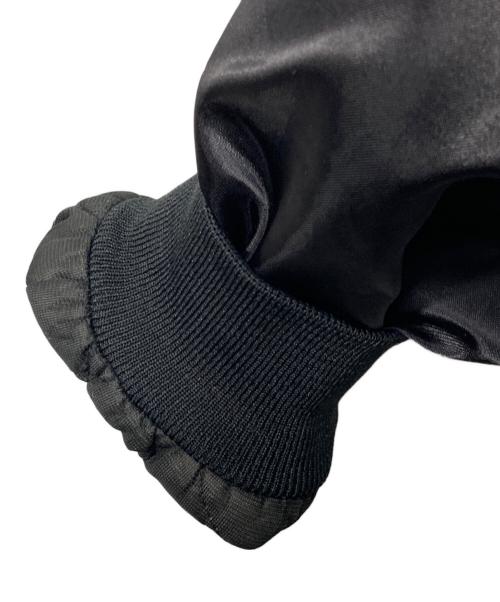 KING LOUIE（キングルイ）KING LOUIE (キングルイ) PENNZOIL スタジャン USA製 ブラック×イエロー サイズ:Lの古着・服飾アイテム