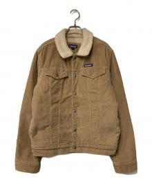 Patagonia（パタゴニア）の古着「Pile Lined Trucker Jacket」｜ブラウン