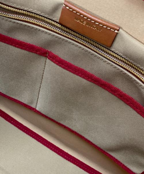 ROBERTA PIERI（ロベルタピエリ）ROBERTA PIERI (ロベルタピエリ) トートバッグ ベージュ×ブラウンの古着・服飾アイテム