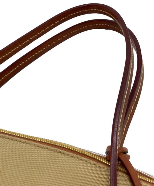 ROBERTA PIERI（ロベルタピエリ）ROBERTA PIERI (ロベルタピエリ) トートバッグ ベージュ×ブラウンの古着・服飾アイテム