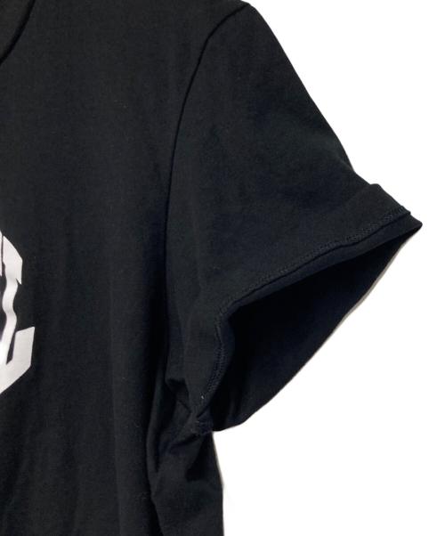 DIESEL（ディーゼル）DIESEL (ディーゼル) プリントカットソー ブラック サイズ:16の古着・服飾アイテム