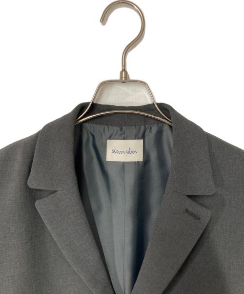 STEVEN ALAN（スティーブンアラン）STEVEN ALAN (スティーブンアラン) Double Cross JACKET グレー サイズ:Sの古着・服飾アイテム