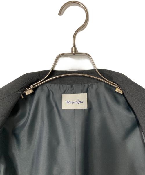 STEVEN ALAN（スティーブンアラン）STEVEN ALAN (スティーブンアラン) Double Cross JACKET グレー サイズ:Sの古着・服飾アイテム