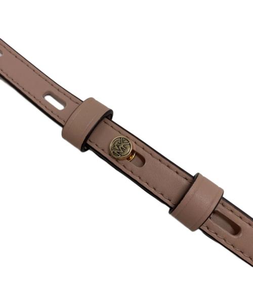 MICHAEL KORS（マイケル・コース）MICHAEL KORS (マイケル・コース) 2WAYショルダーバッグ ピンクの古着・服飾アイテム