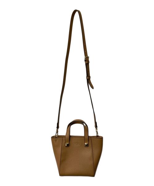 FURLA（フルラ）FURLA (フルラ) Afrodite Tote Mini ブラウンの古着・服飾アイテム