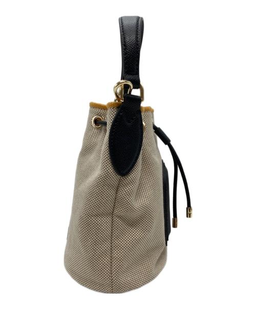 FURLA（フルラ）FURLA (フルラ) CLIO ミニ バケットバッグ ベージュの古着・服飾アイテム