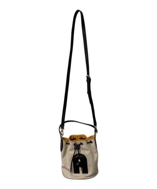 FURLA（フルラ）FURLA (フルラ) CLIO ミニ バケットバッグ ベージュの古着・服飾アイテム