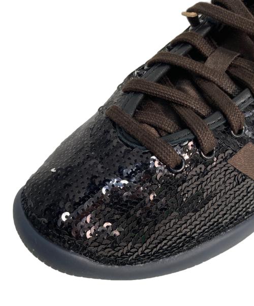 adidas（アディダス）adidas (アディダス) WALES BONNER (ウェールズボナー) KARINTHA LO SEQUIN CORE ブラウン サイズ:US6.5/UK6/FR39 1/3 /JP245/CHN240の古着・服飾アイテム