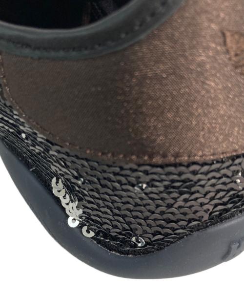 adidas（アディダス）adidas (アディダス) WALES BONNER (ウェールズボナー) KARINTHA LO SEQUIN CORE ブラウン サイズ:US6.5/UK6/FR39 1/3 /JP245/CHN240の古着・服飾アイテム