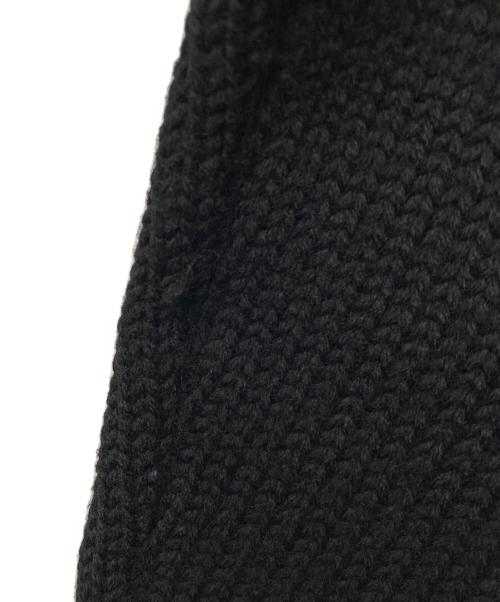 LIMI feu（リミフゥ）LIMI feu (リミフゥ) 袖ニットレイヤードテーラードジャケット ブラック サイズ:Sの古着・服飾アイテム