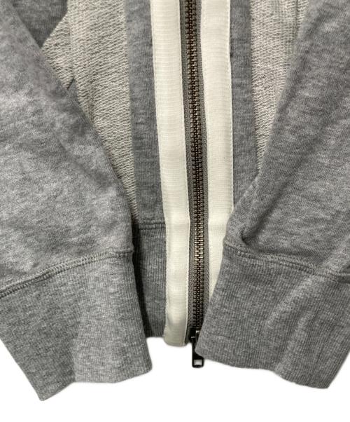 FRED PERRY（フレッドペリー）FRED PERRY (フレッドペリー) ユニオンジャック柄切替ジップパーカー グレー サイズ:Sの古着・服飾アイテム