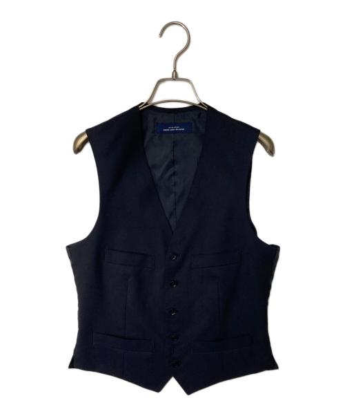 green label relaxing（グリーンレーベルリラクシング）green label relaxing (グリーンレーベルリラクシング) 3ピースセットアップスーツ ネイビー サイズ:ジャケット・ベスト 42 /パンツ 76の古着・服飾アイテム