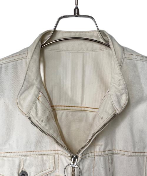 LEVI'S（リーバイス）LEVI'S (リーバイス) デニムジャケット アイボリー サイズ:Ｍの古着・服飾アイテム