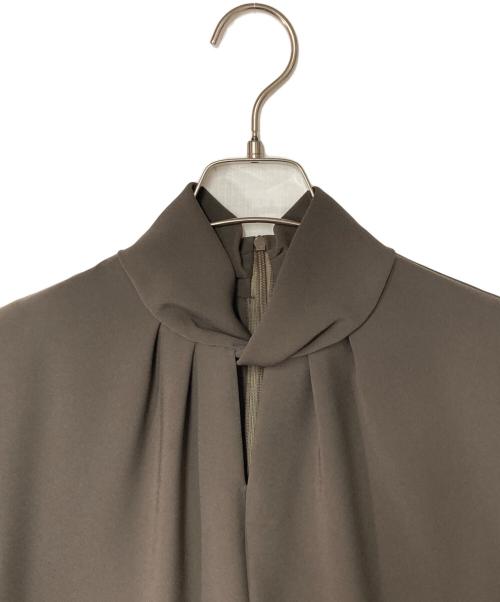 theory luxe（セオリーリュクス）theory luxe (セオリーリュクス) MARVINE SANDY ブラウス ブラウン サイズ:38の古着・服飾アイテム