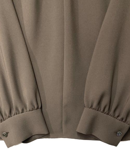 theory luxe（セオリーリュクス）theory luxe (セオリーリュクス) MARVINE SANDY ブラウス ブラウン サイズ:38の古着・服飾アイテム