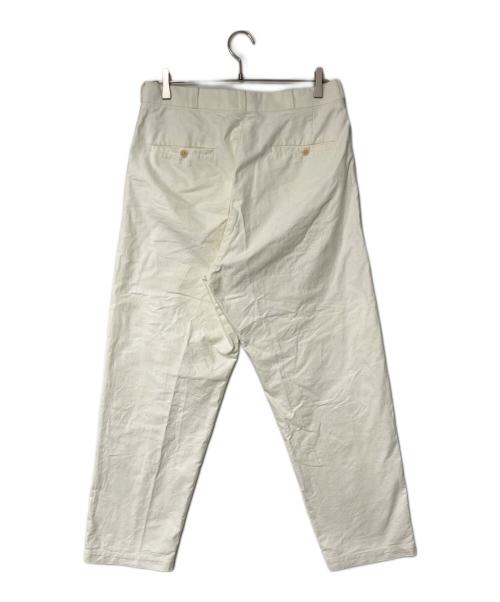 YAECA（ヤエカ）YAECA (ヤエカ) CHINO CLOTH PANTS WIDE TAPERED アイボリー サイズ:SIZE 86cm (W34)の古着・服飾アイテム