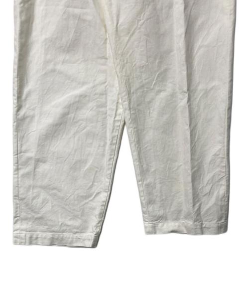 YAECA（ヤエカ）YAECA (ヤエカ) CHINO CLOTH PANTS WIDE TAPERED アイボリー サイズ:SIZE 86cm (W34)の古着・服飾アイテム