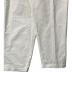 中古・古着 YAECA (ヤエカ) CHINO CLOTH PANTS WIDE TAPERED アイボリー サイズ:SIZE 86cm (W34)：5000円