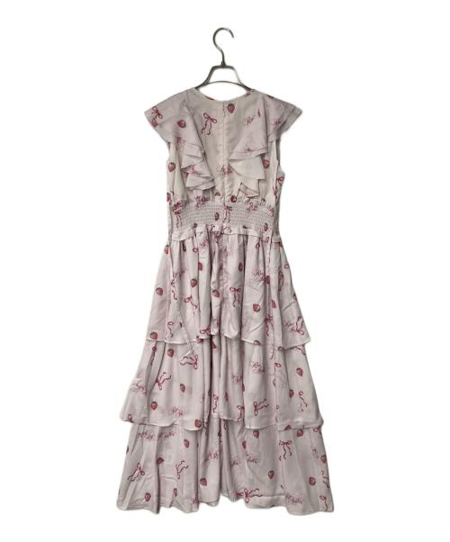 ReAmour（リアムール）ReAmour (リアムール) ストロベリーロングワンピ ピンク サイズ:Free 未使用品の古着・服飾アイテム