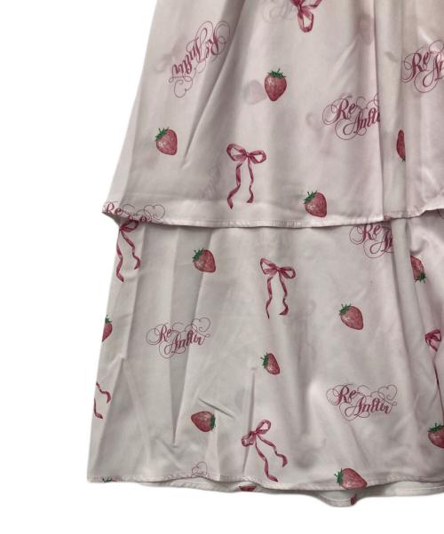 ReAmour（リアムール）ReAmour (リアムール) ストロベリーロングワンピ ピンク サイズ:Free 未使用品の古着・服飾アイテム