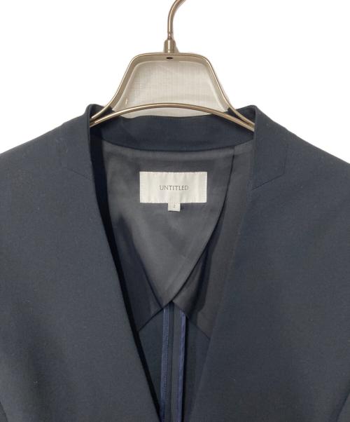 UNTITLED（アンタイトル）UNTITLED (アンタイトル) スカートセットアップ ネイビー サイズ:2の古着・服飾アイテム